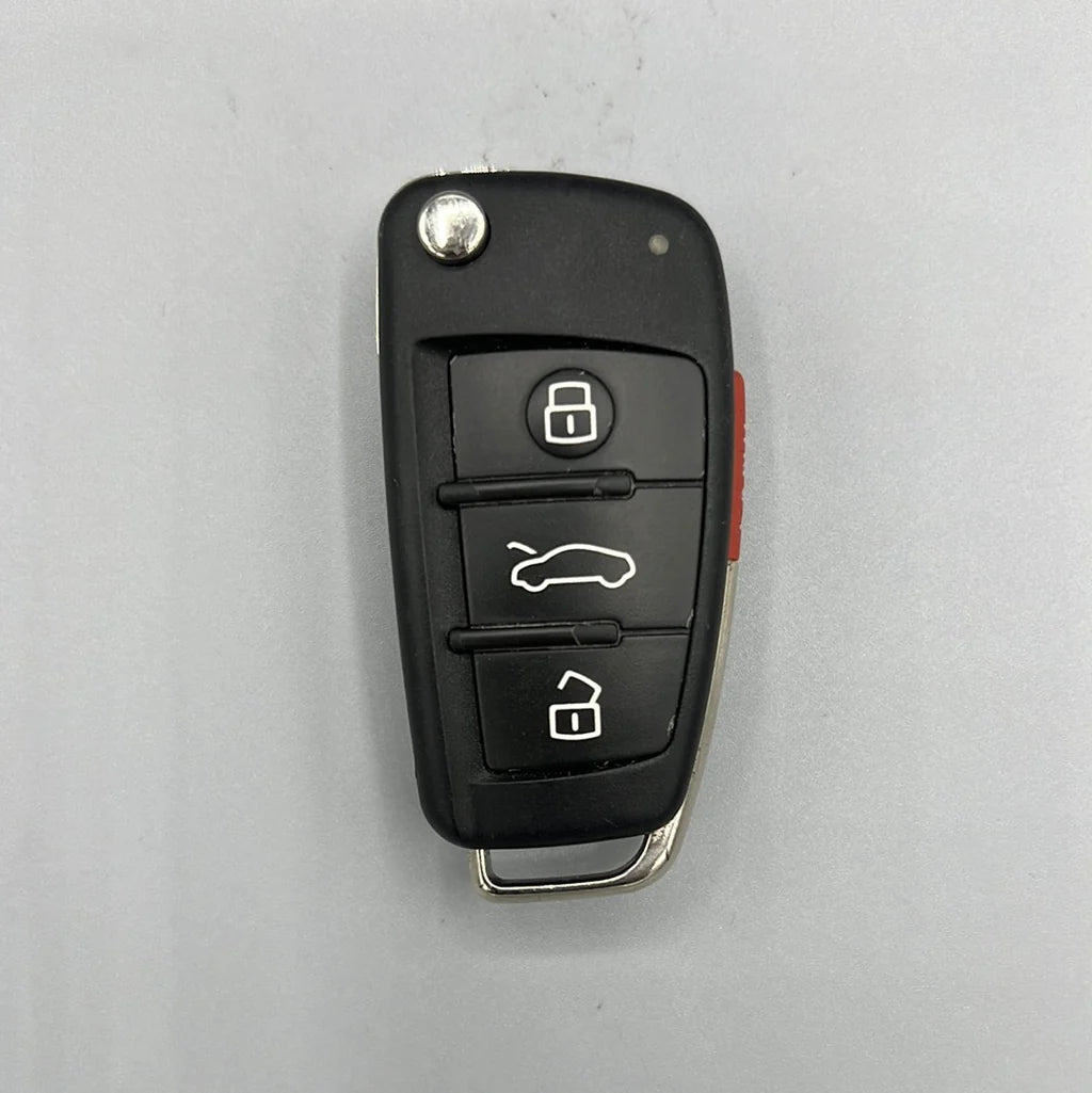 2006-2015 Audi R8 / FLIP KEY REMOTE FOB / With Front Trunk / NBG009272T / DE420837220A / OEM REFURB 2006-2015 Audi R8 / FLIP KEY REMOTE FOB / With Front Trunk / NBG009272T / DE420837220A / OEM REFURB